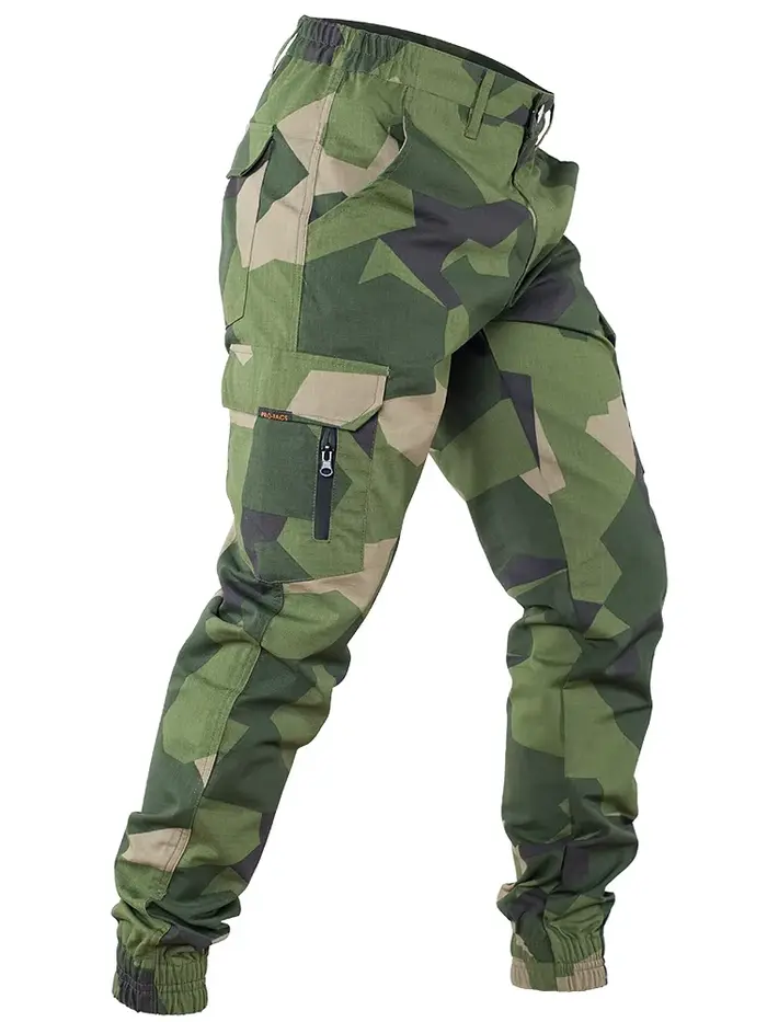 Pantalon tactique camouflage suédois M90 été géométrique MTP plaid pour chasse et airsoft