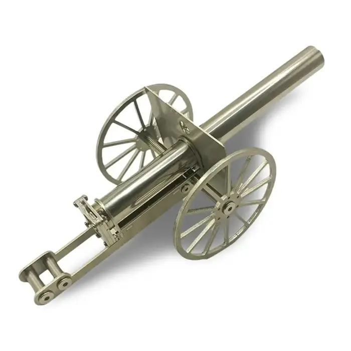 Ornement de corps de canon d'artillerie de pétard, modèle militaire, Arsenal de guerre civile, canon
