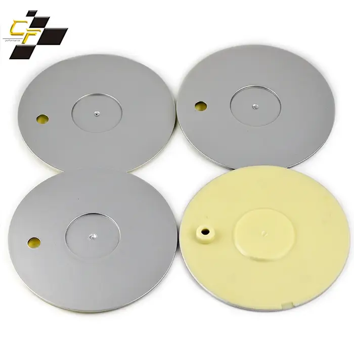 CFPerformance 4 pièces 157mm/6.18 "OD capuchon de moyeu de roue de voiture pour O.Z. Capuchon de moy