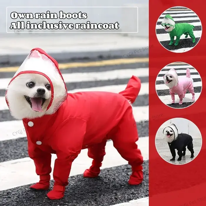 Imperméable tout compris pour animaux de compagnie