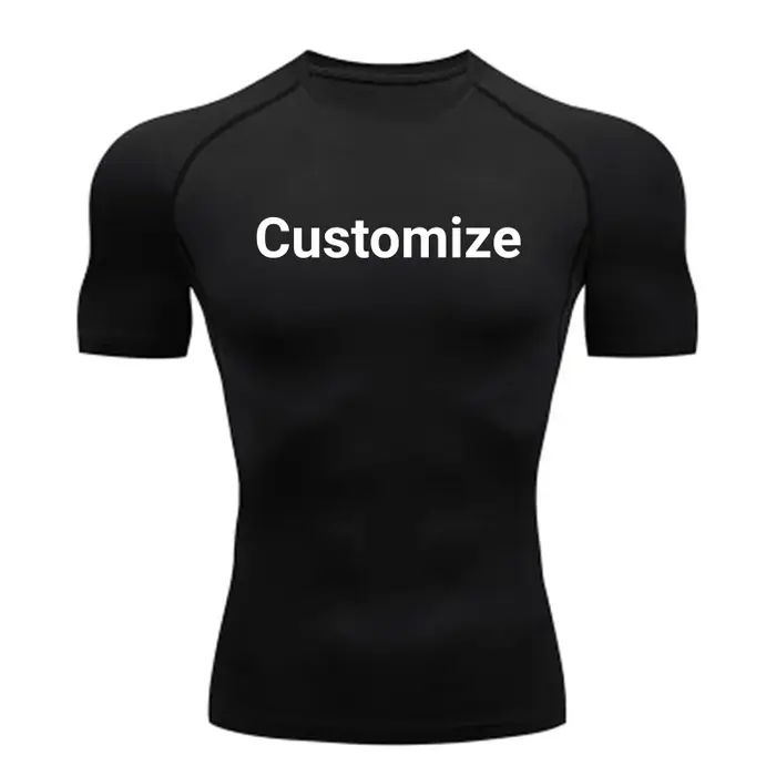 Personnalisation du T-shirt à séchage rapide pour hommes