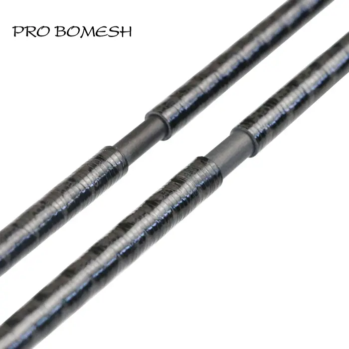 Pro Bomesh 1 ensemble 1.68m UL L 2 sections emballage des rayons X tige de voyage en Fiber de carbon