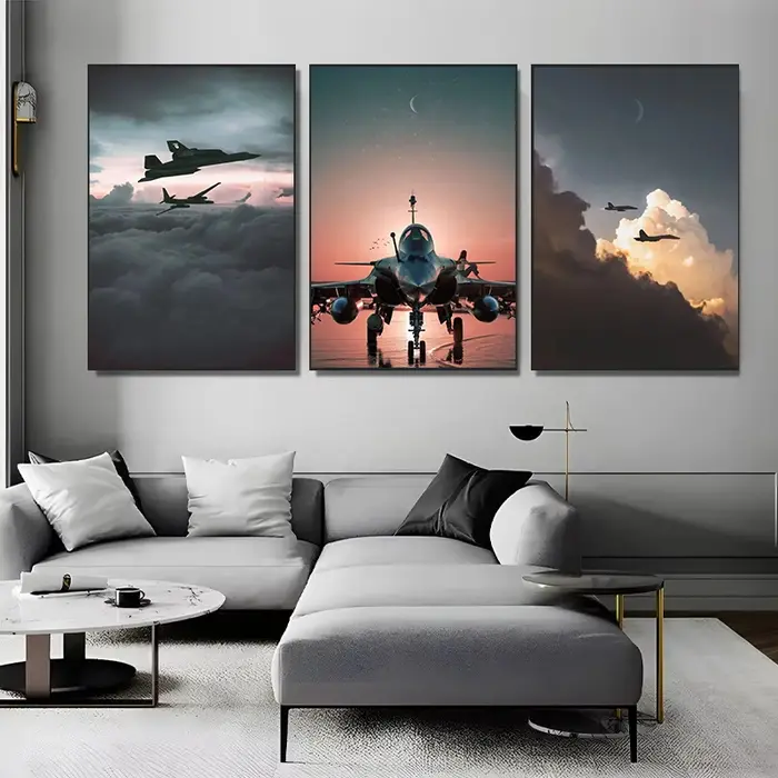Vintage avions avion de chasse