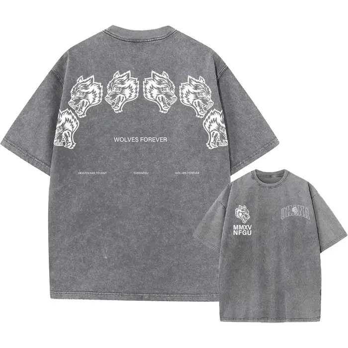 Hommes Harajuku décontracté coton à manches courtes lavé T-Shirt Vintage imprimé rue Hip Hop rétro P