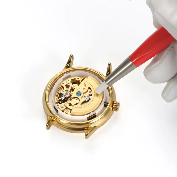 Stylo brosse antirouille pour montre, petit outil de nettoyage antirouille avec pointe en fibre de verre pour montres et élimination de la rouille électronique