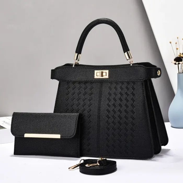 Sac à main en métal tendance pour femmes, sac mère-fille de couleur unie, sac bandoulière polyvalent