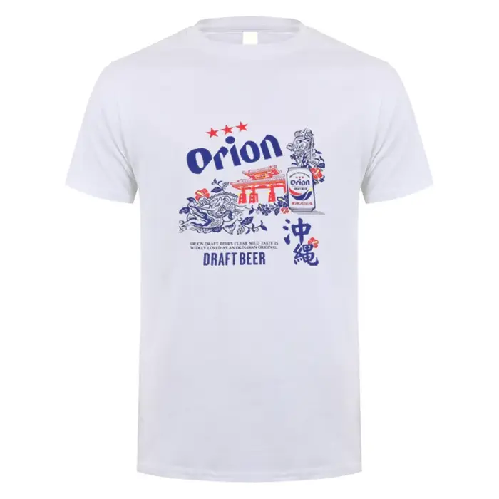Orion bière hommes t-shirt été décontracté à manches courtes T-shirts Mans dessus frais t-shirt DZ-1