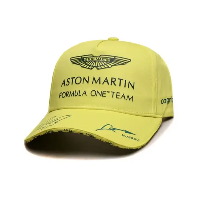 Casquette de baseball décontractée pour homme 2024 Aston Martin F1 2024 Casquette d'équipe Alonso Ca