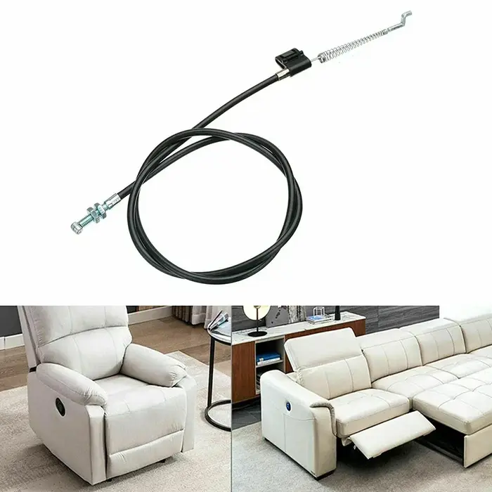 Canapé inclinable avec câble en métal, fauteuil inclinable, canapé de remplacement, fournitures d'es