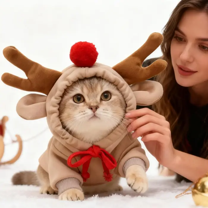 Costume de cerf pour chien