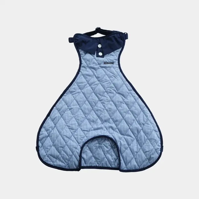 Couverture imperméable pour le ventre du chien, vêtement chaud réglable pour les grandes races - Cou