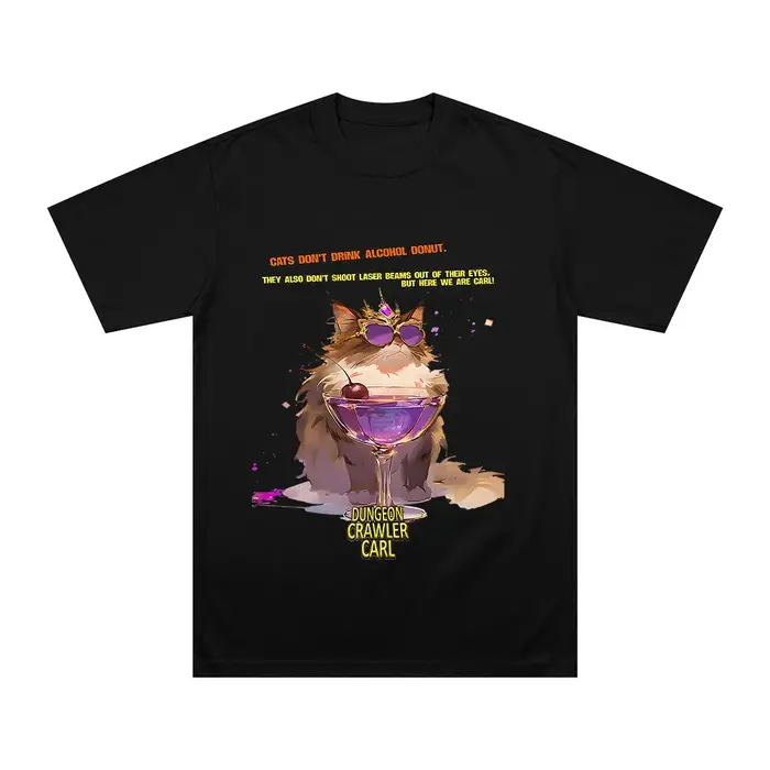 T-Shirt unisexe à manches courtes et col rond en coton de haute qualité pour femmes, Dungeon Crawler