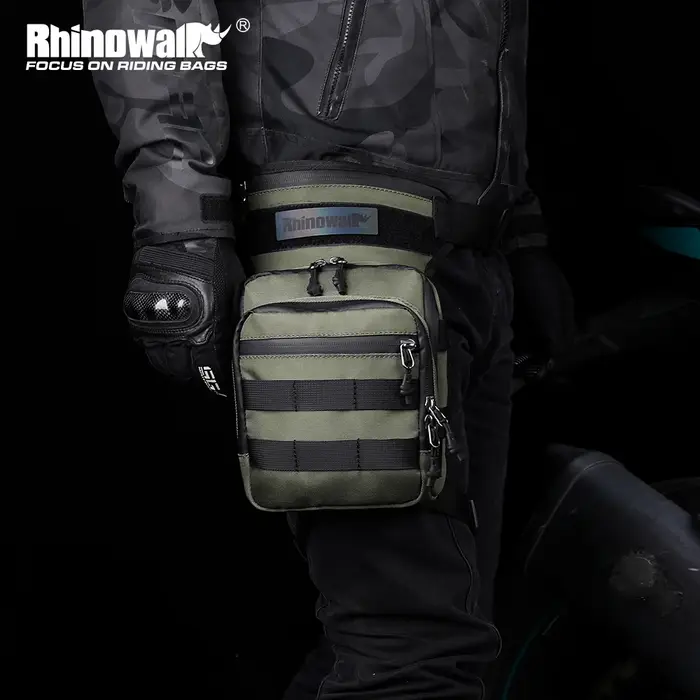 Bal inowalk-Sac de jambe de taille de moto, sac banane de grande capacité, sacs initiés à longue dis