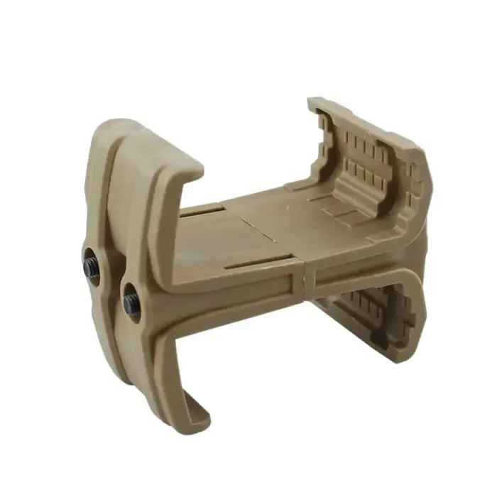 Coupleur magnétique tactique Double pince à maillons ABS coupleur magnétique 5.56x45mm otan 30/40 ro