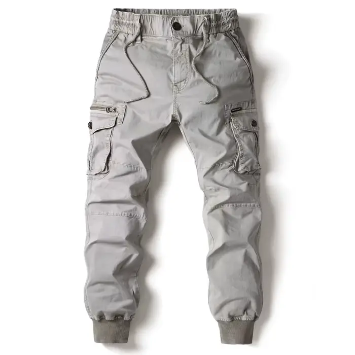 Pantalon cargo militaire chasse coton full length jogging casual tactique homme polyvalent