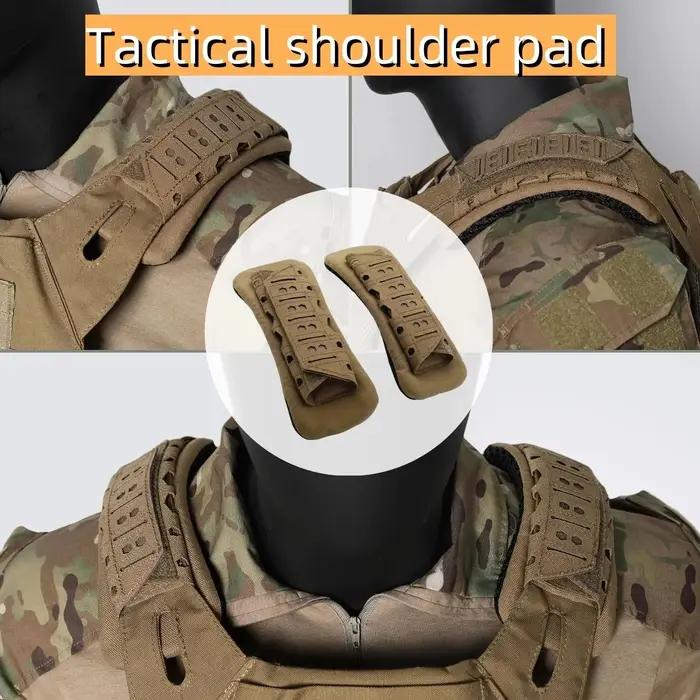 Coussinet d'épaule tactique respirant anti-dérapage pour fusil de chasse et carabine