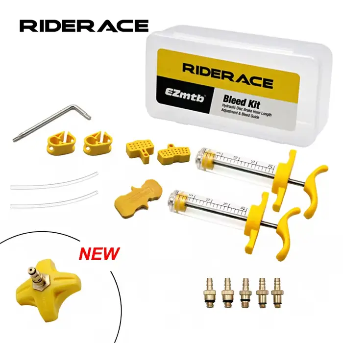 Kit de purge de frein à disque hydraulique de vélo pour AVID SRAM S4, Guide de Code de bord de purge