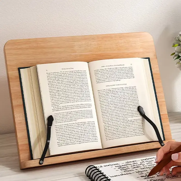 Support de lecture réglable pour tablette, cuisine, salle d'étude à domicile, support pliable