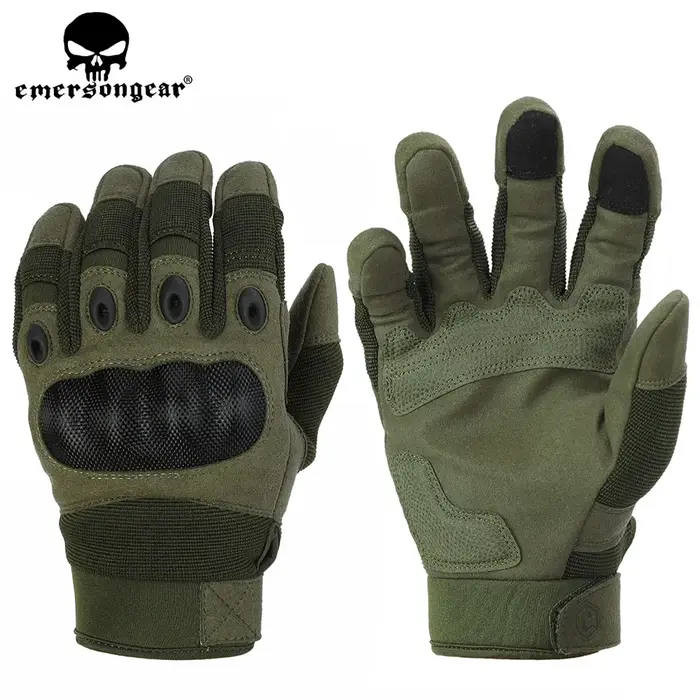 Gants tactiques tous doigts Emersongear chasse escalade tir vélo anti-dérapage sport EM9347