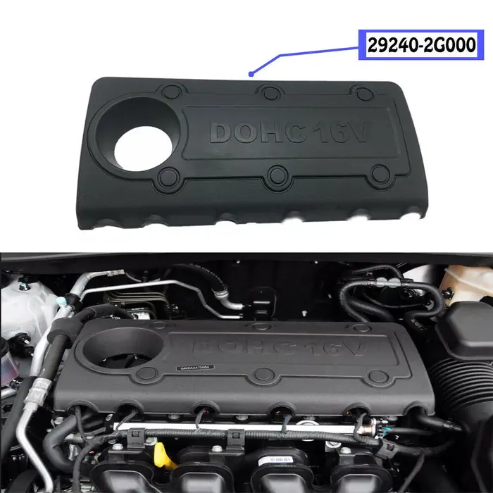 Couvercle supérieur de moteur de voiture, couvercle de moteur pour Hyundai feat 35, 4,3 fils, macMiK