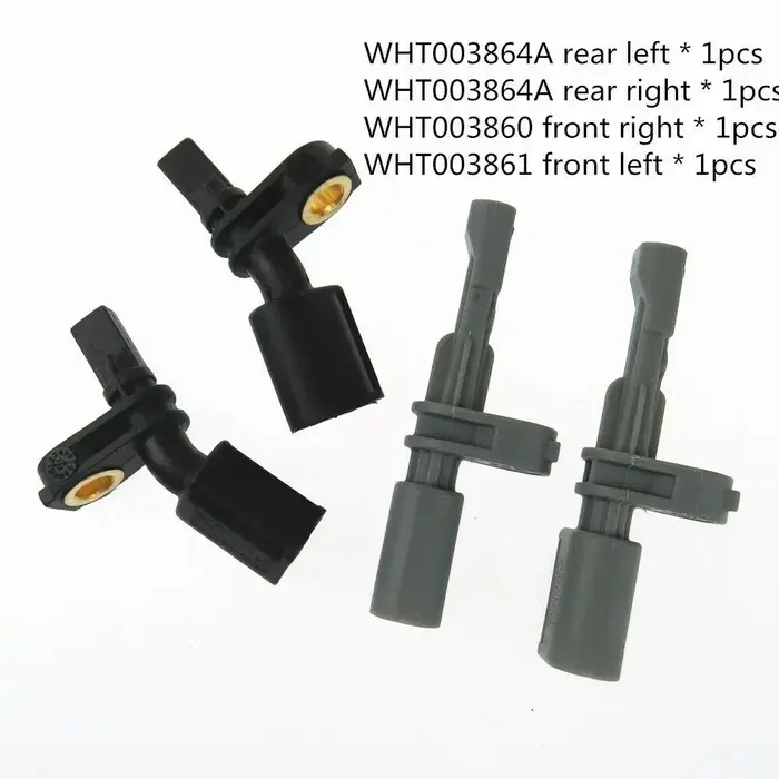 Kit de 4 capteurs de vitesse de roue ABS pour Passat Golf 7 A3 S3 TT Octavia Leon WHT 003 864 A WHT0