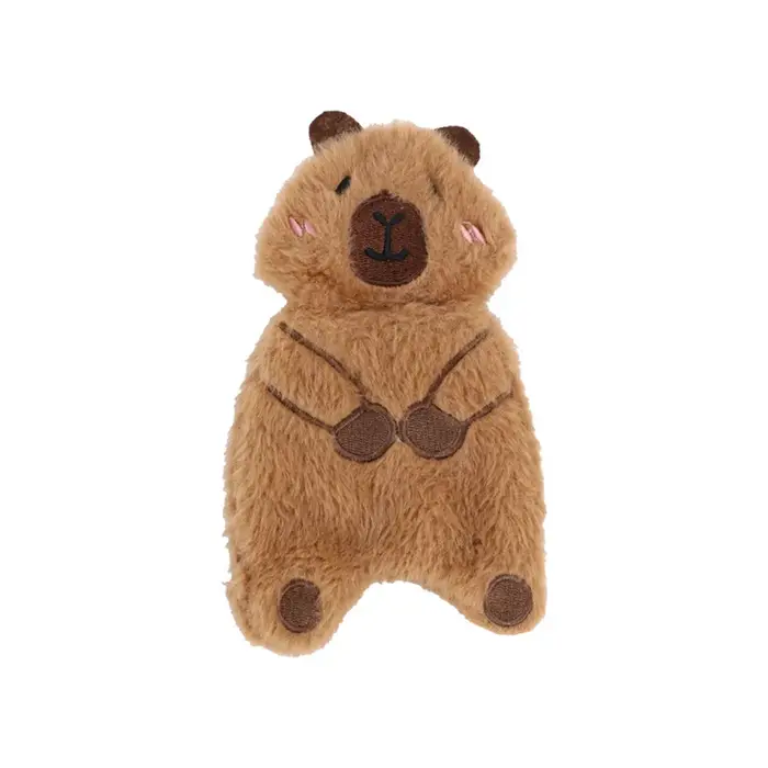 Jouet en peluche pour chien, jouet à mâcher durable avec doubles couineurs, jouet de soulagement de 