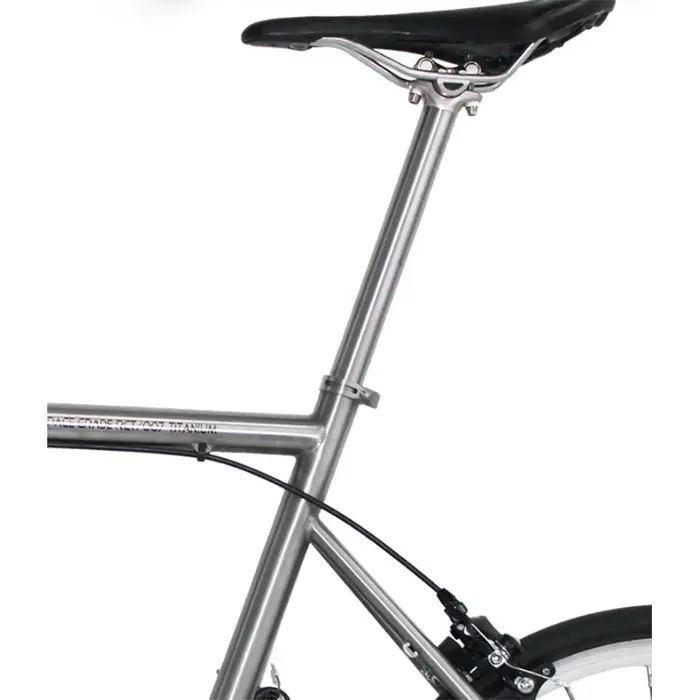 Alliage de titane tige de selle de vélo pour vtt/route tige de selle de vélo 27.2/30.9/31.6mm * 350m