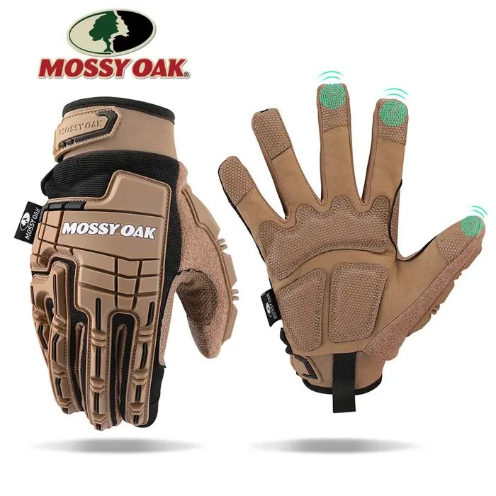 MOSSY OAK-gants militaires pour écran tactile à doigt complet pour hommes, gant tactique, chasse, Pa