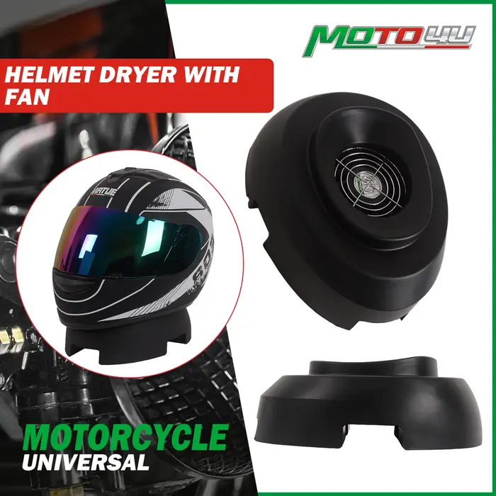 MOTO4U – support de casque multifonctionnel pour moto, sèche-casque avec ventilateur, peut éliminer 
