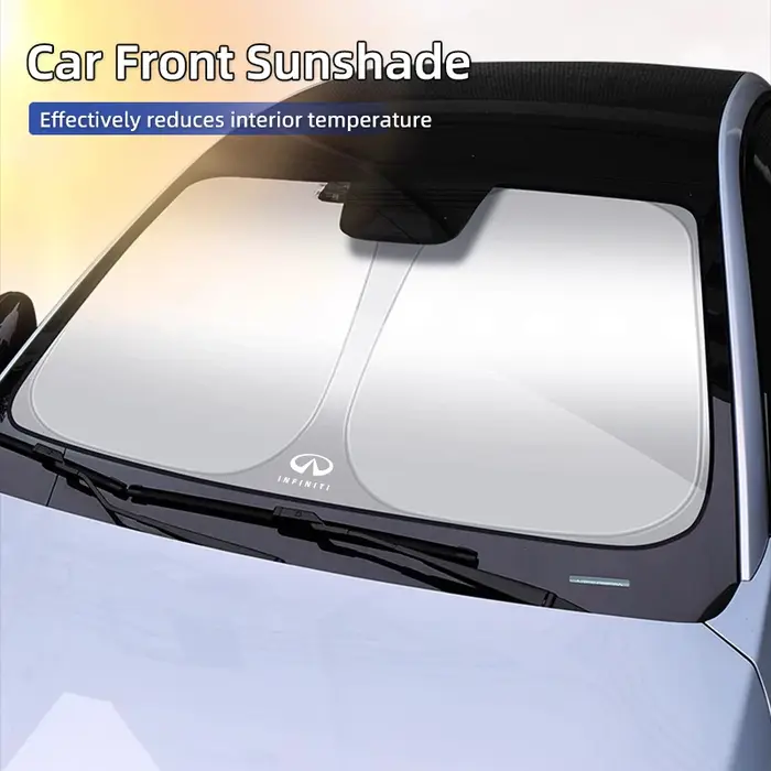 Pare-soleil de voiture, couverture de fenêtre intérieure, rideau de Protection UV pliable pour Infiniti Q50 FX35 Q30 G37 Q70 QX70 G35 Q60 QX50