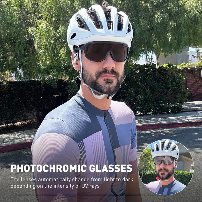 Lunettes de sport SCVCN VTT randonnée chasse polarisées UV400 homme conduite cyclisme