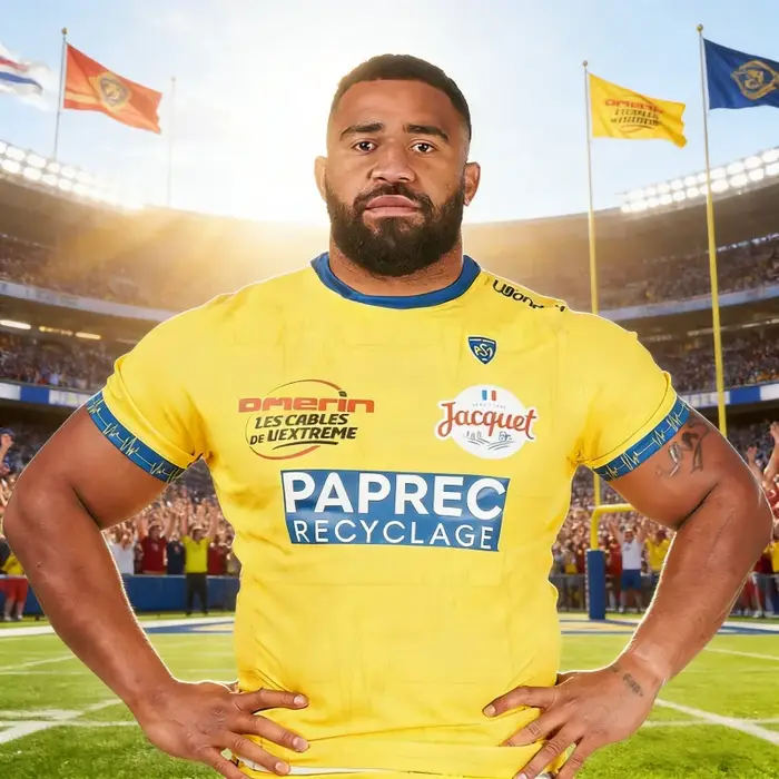 Maillot de rugby TOP14 France T-shirt de football ASM Clermont pour hommes et enfants