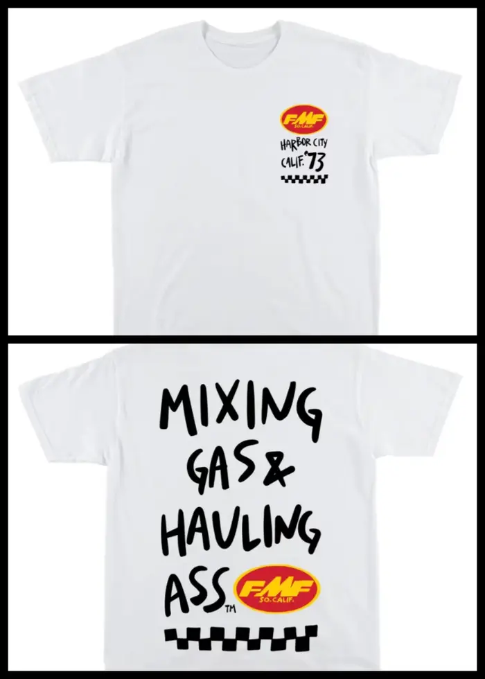 T-shirt en coton imprimé pour homme FMF