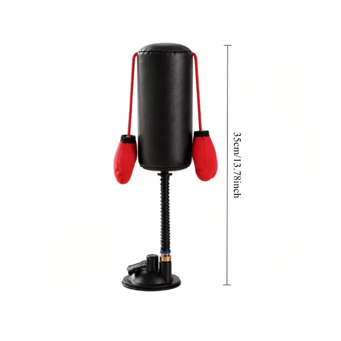 Jouet de boxe interactif pour chat avec gants, mini-sac de frappe créatif, outil de dressage portabl