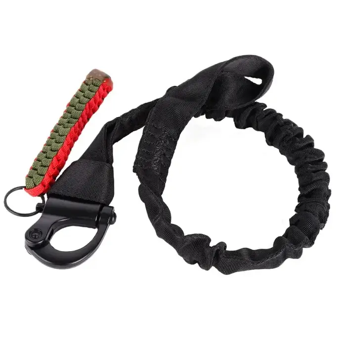 Sangle de sécurité rapide pour fusil de chasse - Lanière tactique réglable - Équipement airsoft et outdoor