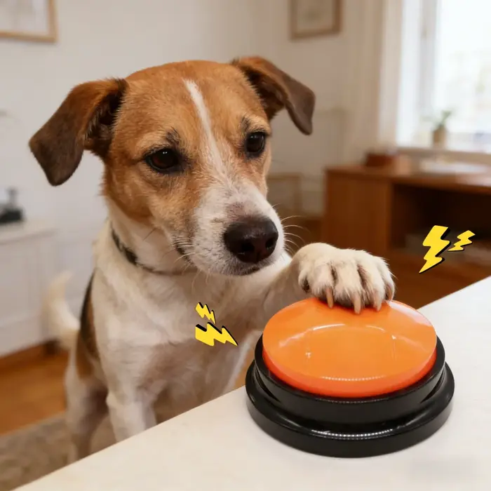 Boutons de communication parlants pour animaux de compagnie : outil d'entraînement sonore enregistrable pour chiens