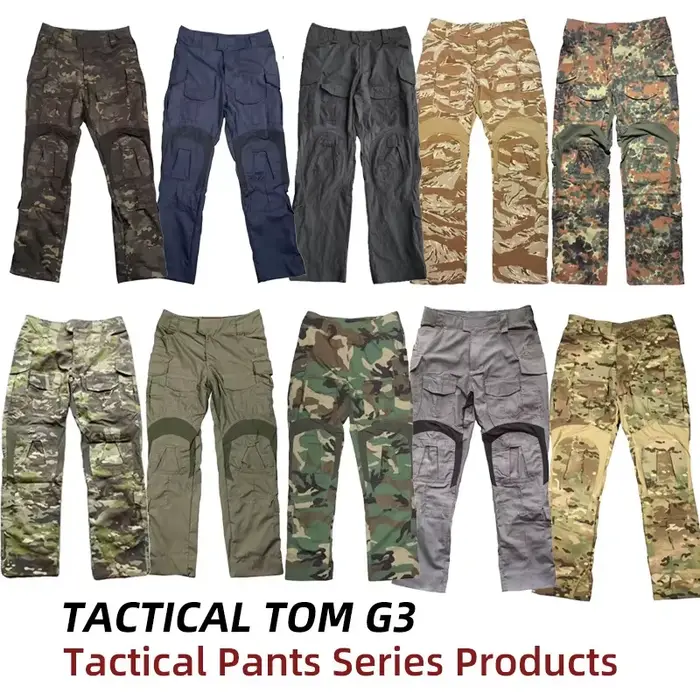 Pantalon combat G3 résistant rayures chasse outdoor survie randonnée sport tactique