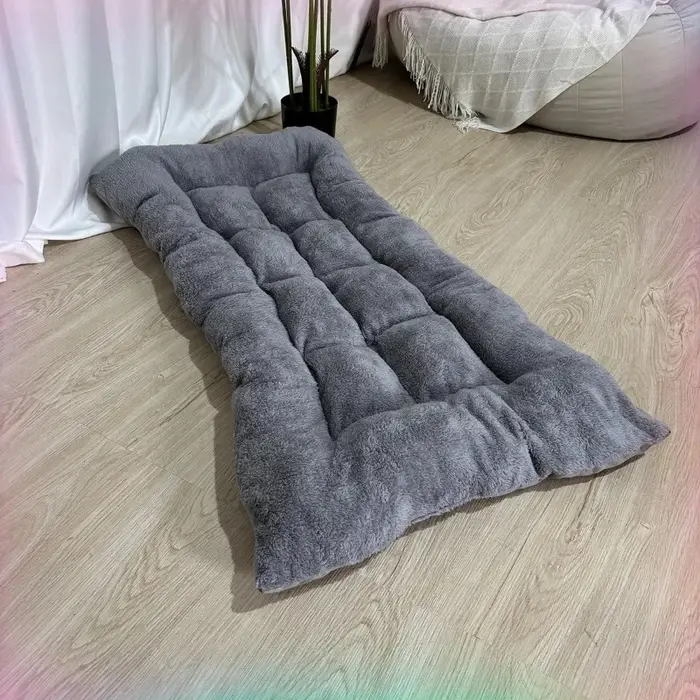 Tapis de lit pour chien, grande taille, pour l'hiver, garde au chaud, utilisation Double face, Golde