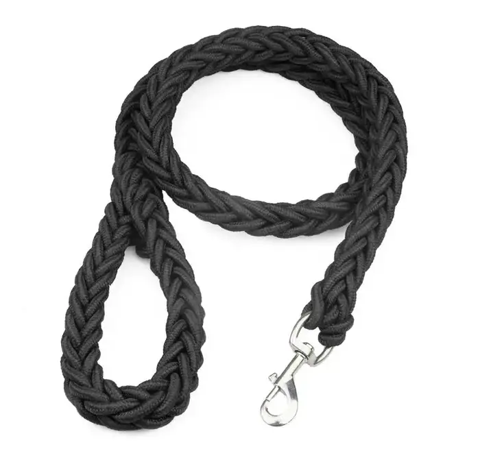 Grande laisse pour chien, corde de Traction tressée en Nylon, corde épaisse pour la marche des anima