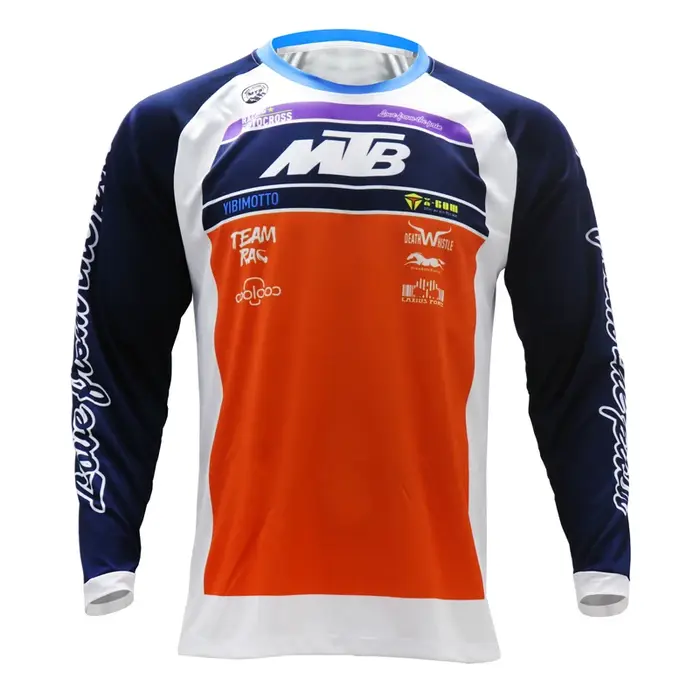Maillot de VTT pour hommes, vêtements de moto, de vélo de montagne, de BMX, de DH, t-shirt de cyclis