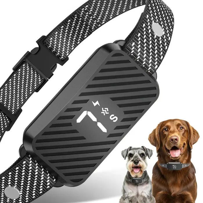 Collier anti-aboiement pour chiens de grande, moyenne et petite taille, collier anti-aboiement effic