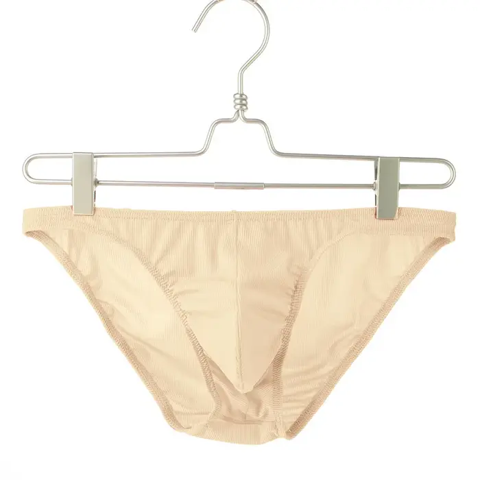 Sous-vêtements Sexy pour hommes taille basse haute élasticité Sliky hommes slips respirant sous-vête