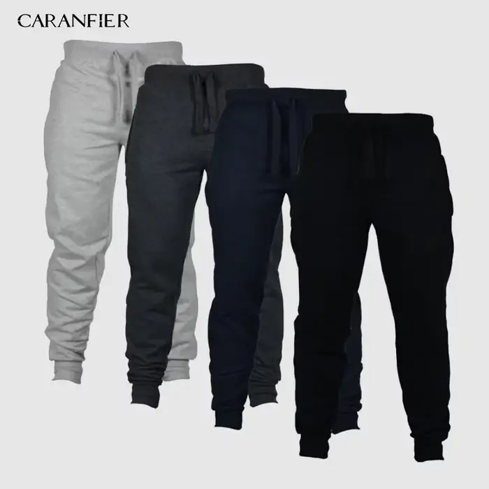 CARANFIER décontracté survêtement marque hommes pantalons Hip Hop Harem Joggers pantalon homme vêtements