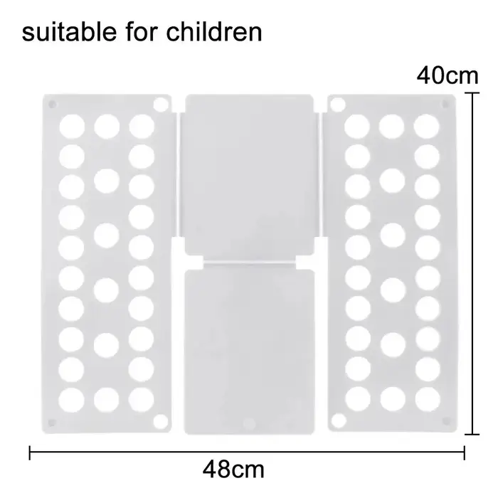 Dossier de vêtements magique pour enfants, t-shirts, pulls, organisateur pliable, gain de temps, por