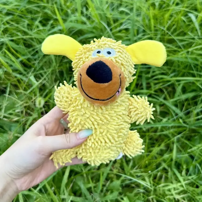 Jouet pour chien en peluche chenille, jouet couineur, jouet à mâcher moelleux, jouet interactif pour