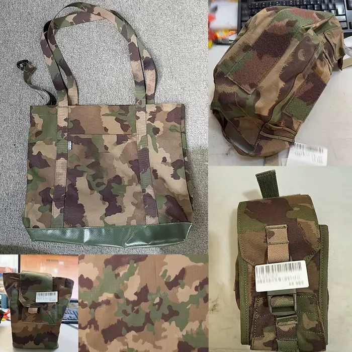 Sac shopping camouflage TAZ16 grande capacité travail extérieur couvre-casque veste sac médical