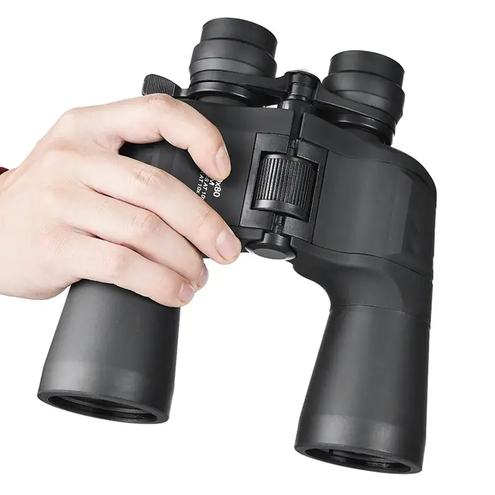 Jumelles longue portée Maifeng 10-120x80 zoom puissant - Télescope chasse prismes Porro 50mm 11mm