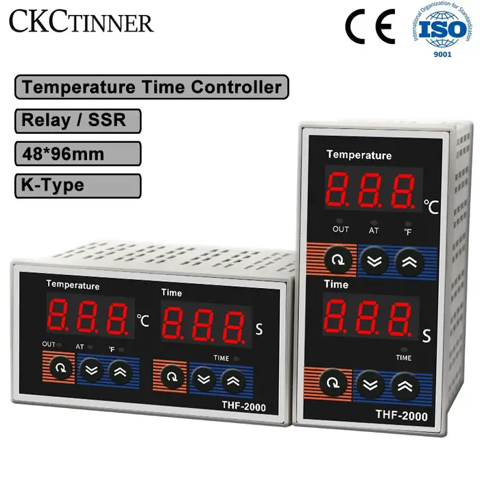 Instrument de contrôle d'intégration de temps et de température, relais SSR THF-2000 AC85-AC265V 50H