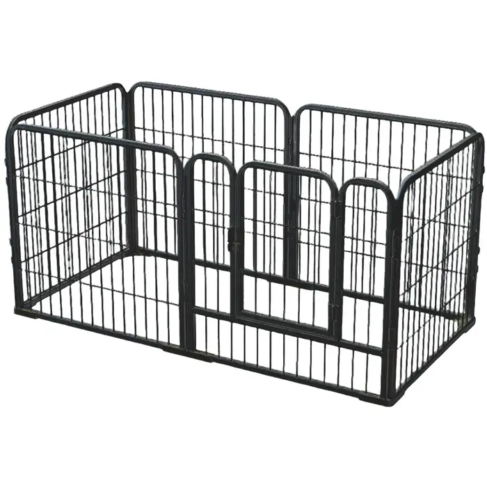 6 panneaux robuste chien chiot parc pliable exercice chiot chenil Cage robuste chien Cage pour chien