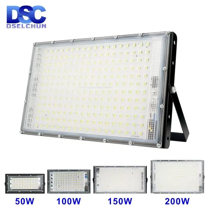 1/2/3 pièces 110V 220V Led projecteur 50W 100W 150W 200W